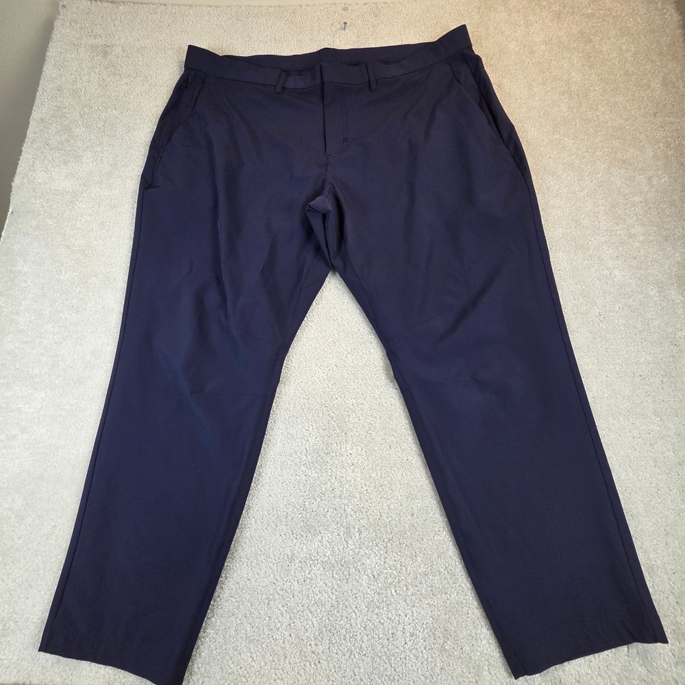 Fabletics The Only Pant Mens XXL 43x29 Navy‎ Blue Golf Chino Stretch Pants